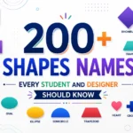 200+ Shapes Names Every Student and Designer Should Know 🔷