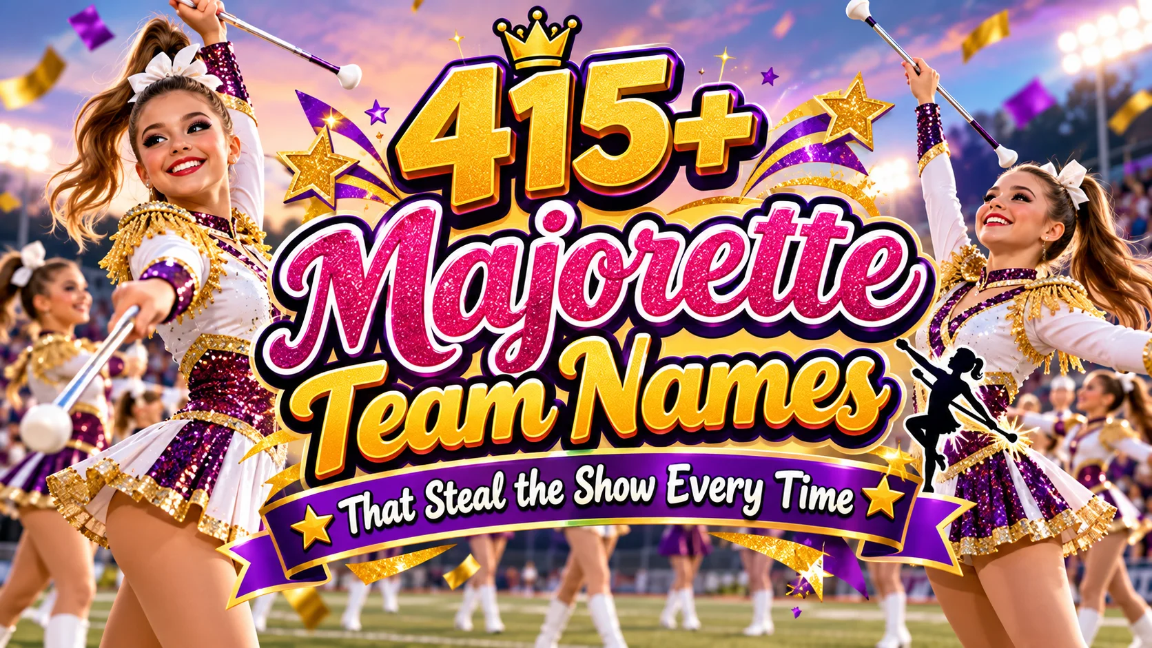 415+ Majorette Team Names That Steal the Show Every Time