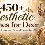 450+ Aesthetic Names for Deer That Look and Sound Beautiful