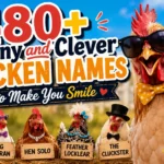 480+ Funny and Clever Chicken Names to Make You Smile