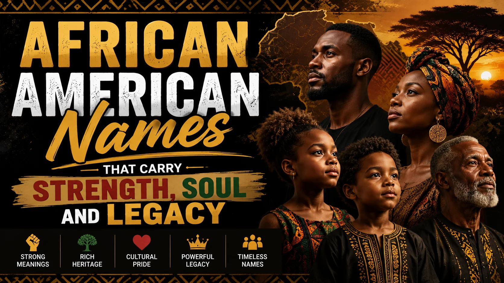 African American Names That Carry Strength, Soul and Legacy