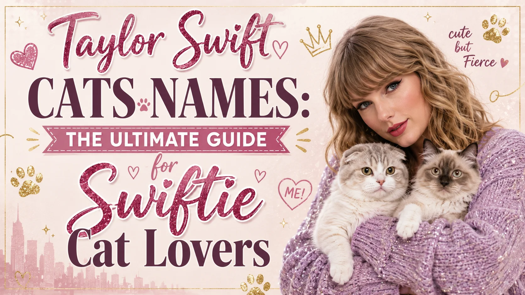 Taylor Swift Cats Names The Ultimate Guide for Swiftie Cat Lovers