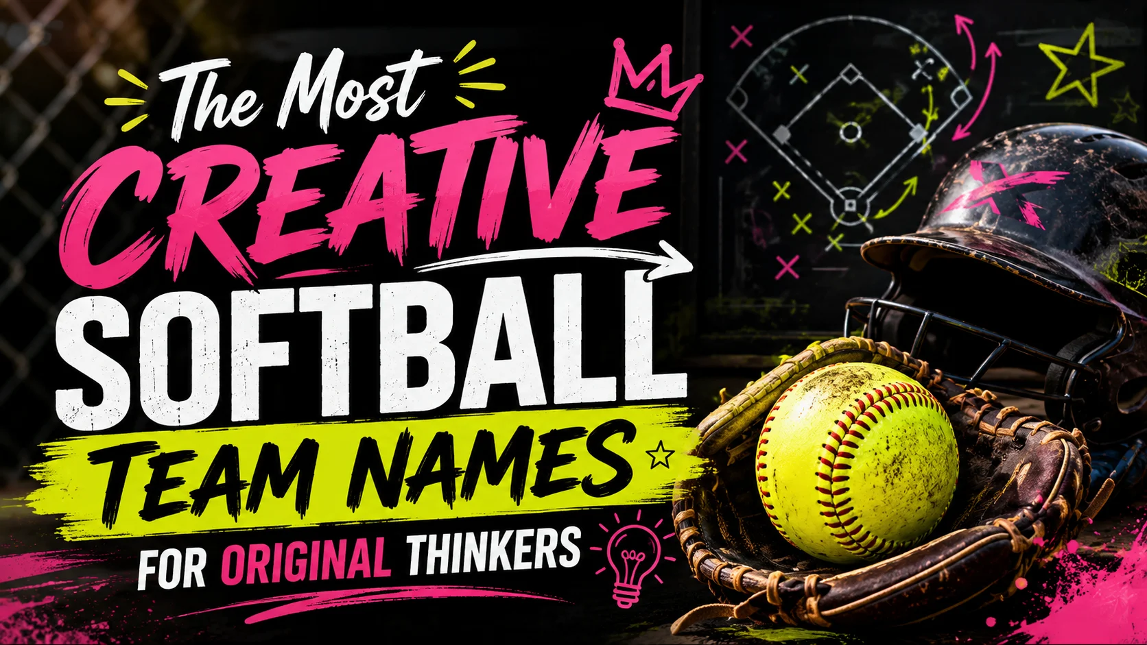 The Most Creative Softball Team Names for Original Thinkers