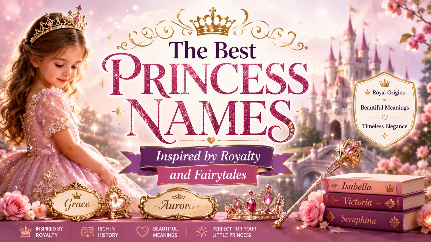 The Best Princess Names Inspired by Royalty and Fairytales