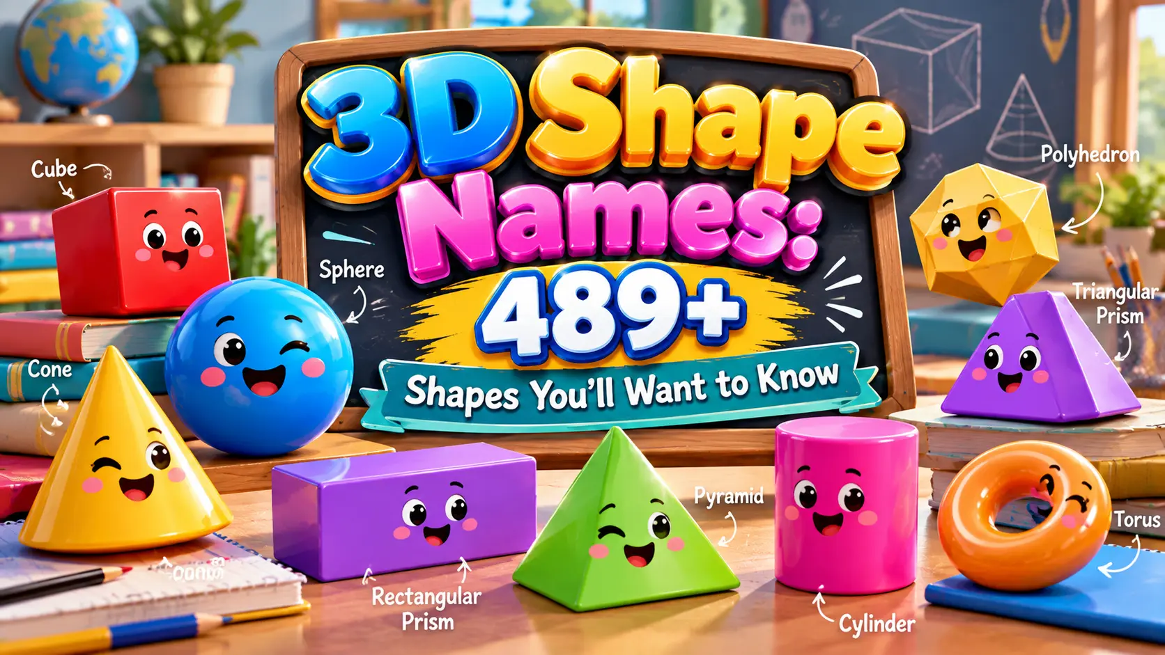 3D Shape Names: 489+ Shapes You’ll Want to Know 📐✨