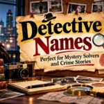 Detective Names Perfect for Mystery Solvers and Crime Stories 🔎