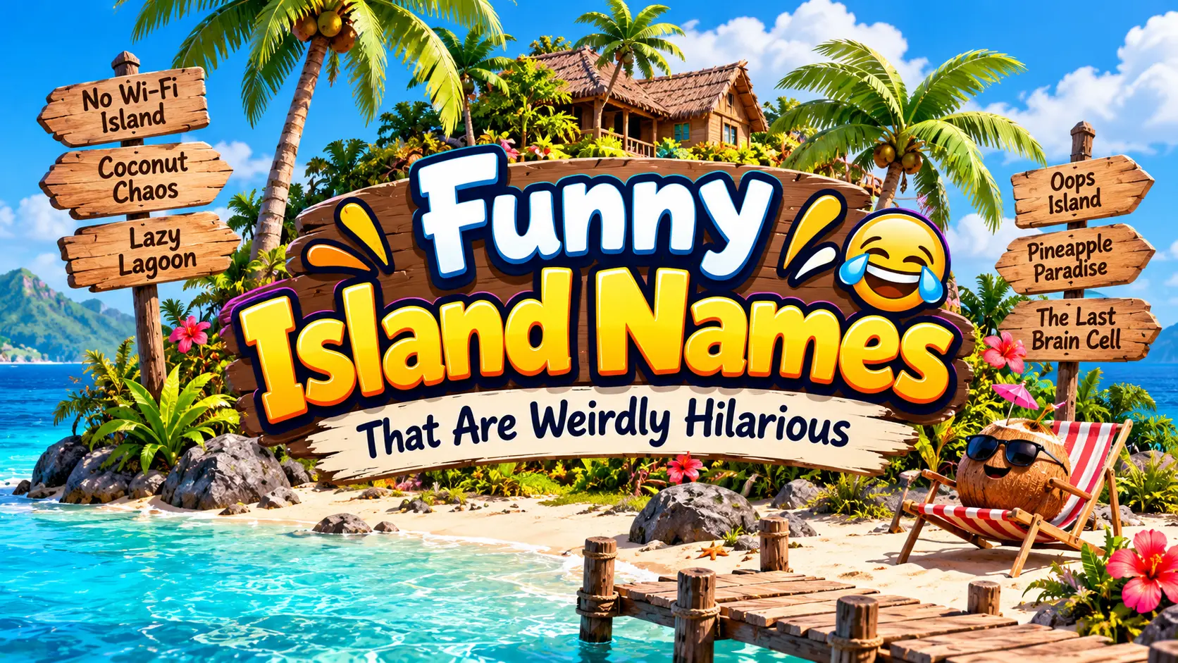 Funny Island Names That Are Weirdly Hilarious 😂🏝️