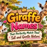 Giraffe Names That Perfectly Match Their Tall and Gentle Nature