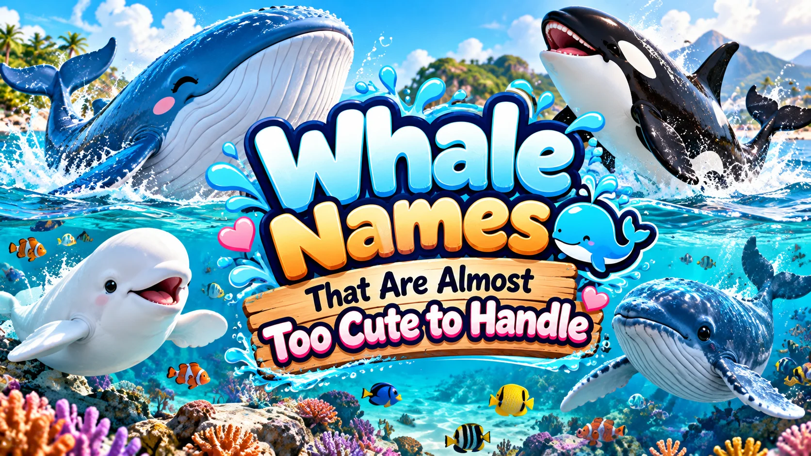 Whale Names That Are Almost Too Cute to Handle 🐋